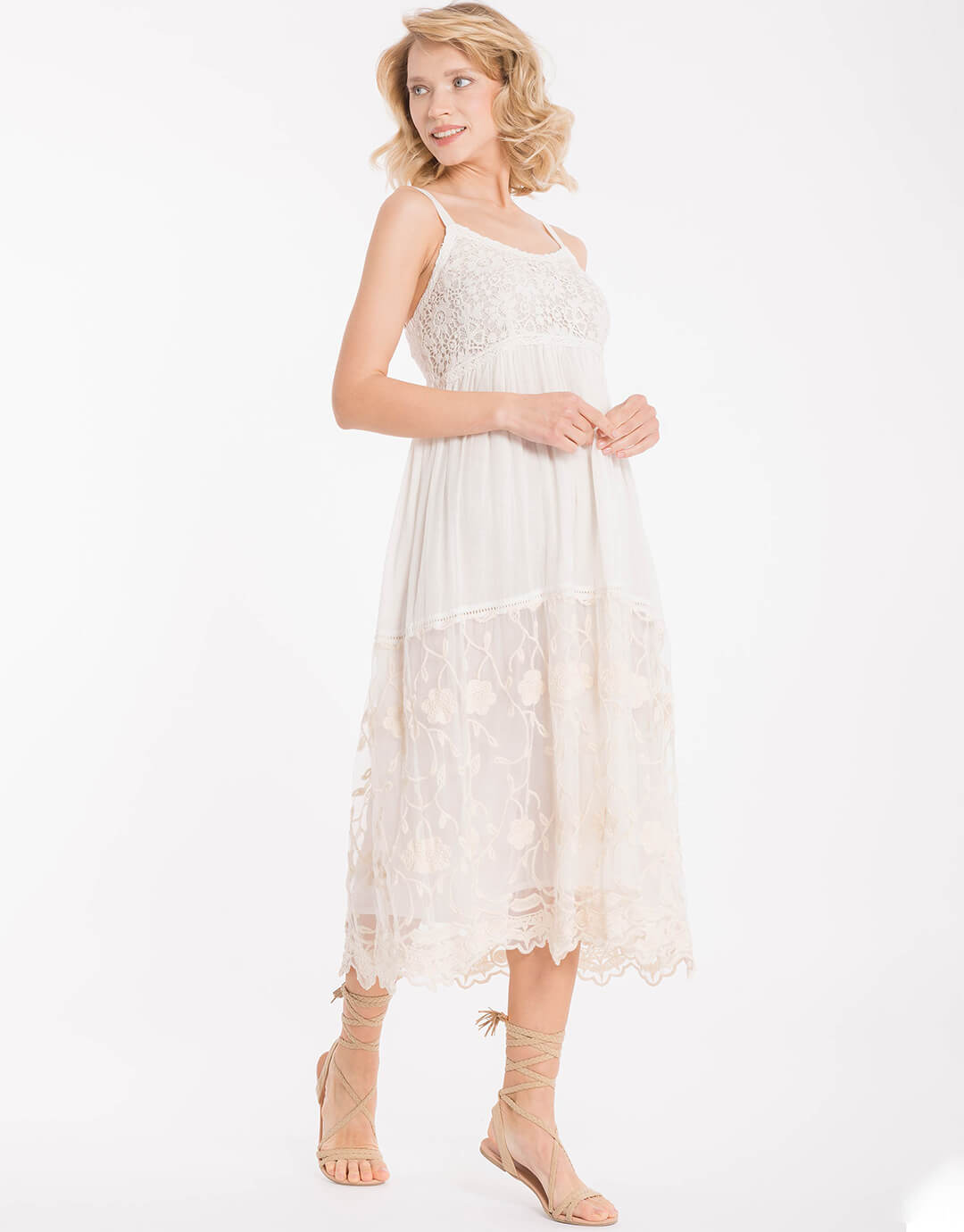 Lia Round Neck Dress - Simply Beach UK