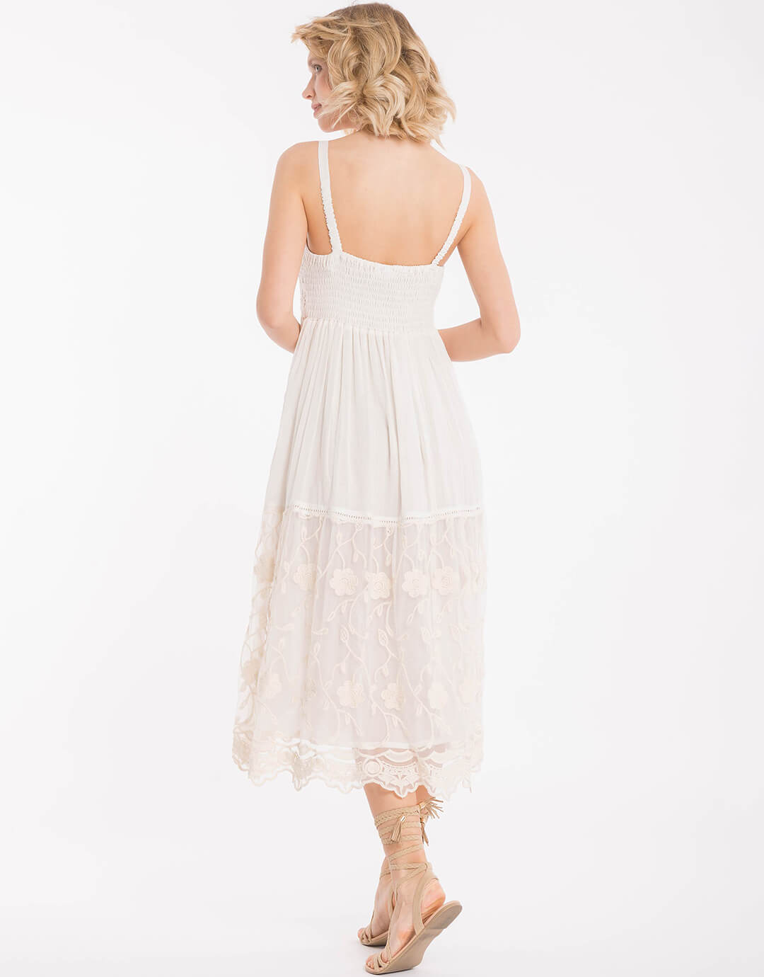 Lia Round Neck Dress - Simply Beach UK