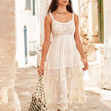 Lia Round Neck Dress - Simply Beach UK