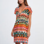 Ipanema Beach Dress - Pink Multi - Simply Beach UK