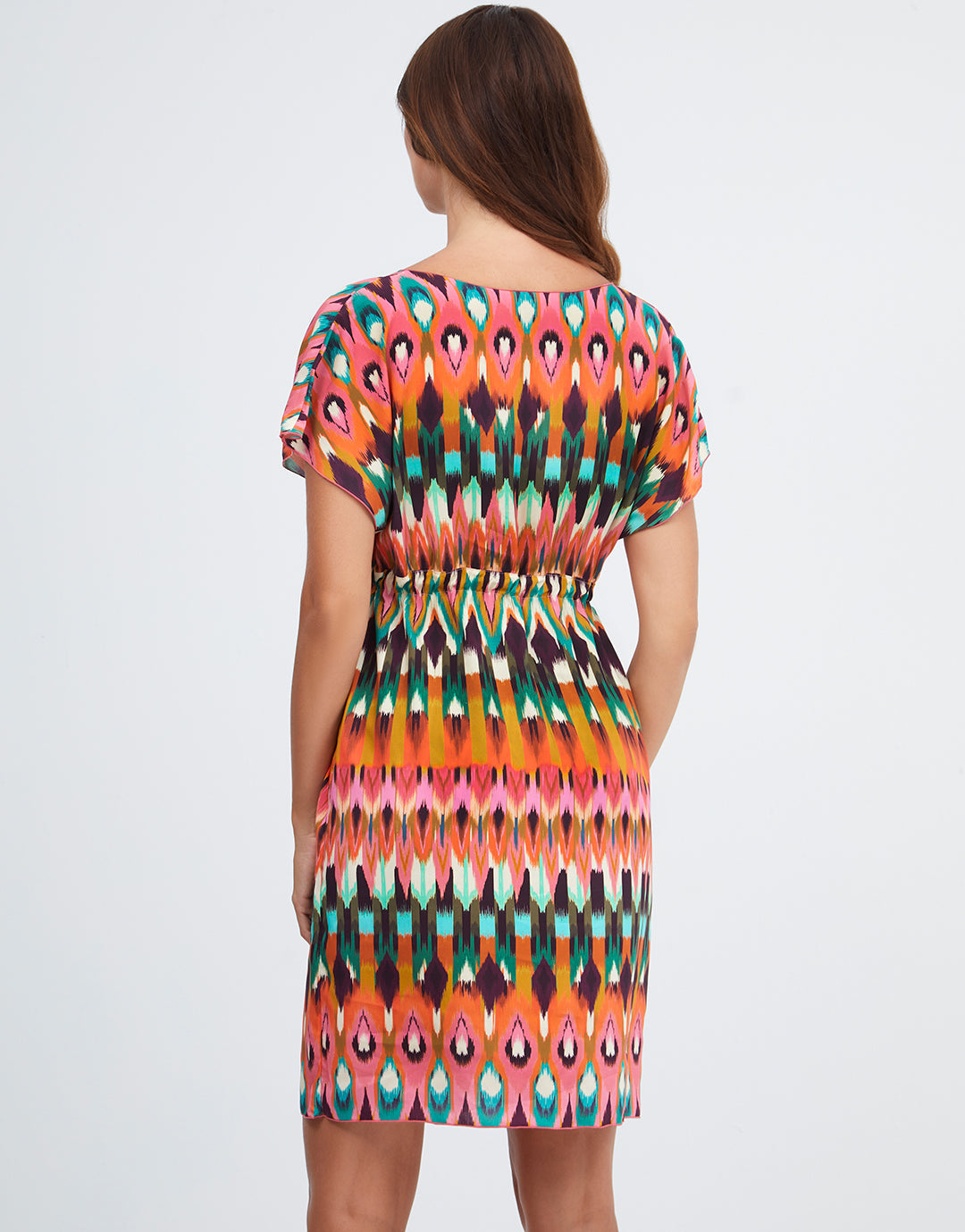 Ipanema Beach Dress - Pink Multi - Simply Beach UK