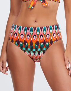 Ipanema Maxi Control Bikini Pant - Pink Multi - Simply Beach UK