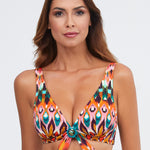 Ipanema Underwired Bikini Top - Pink Multi - Simply Beach UK