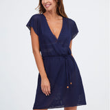 Isola Beach Dress - Navy - Simply Beach UK