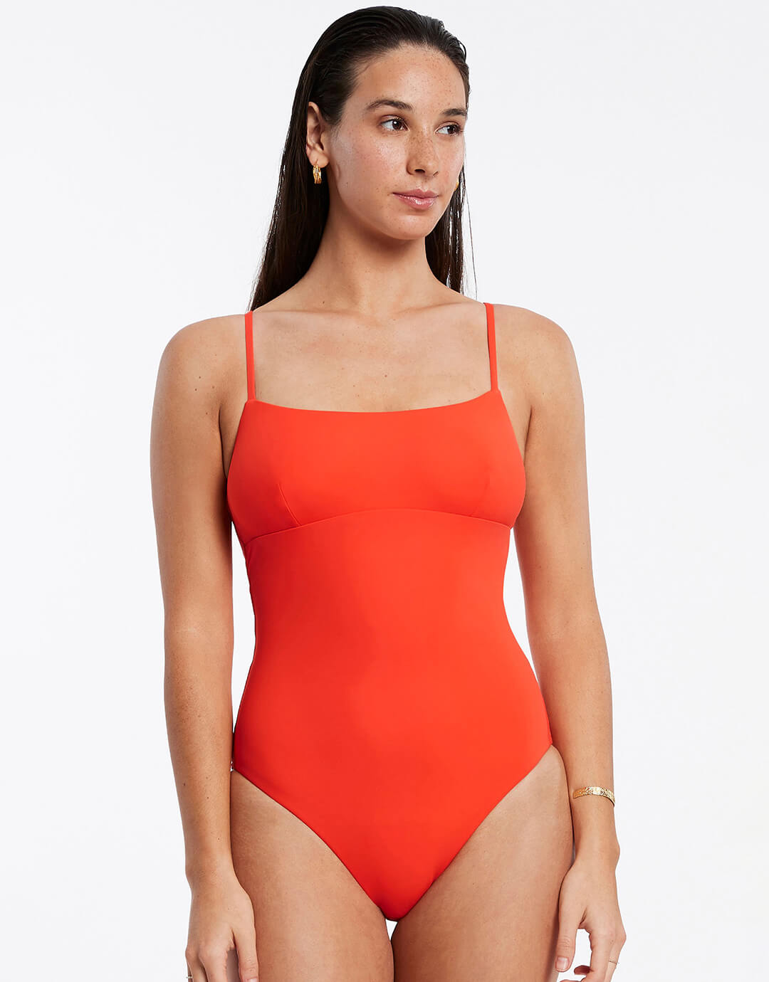 Jetset Tank Swimsuit - Fiamma Red - Simply Beach UK