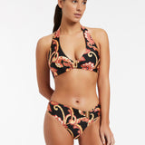 Silk Road D/DD Halter Bikini Top - Black - Simply Beach UK