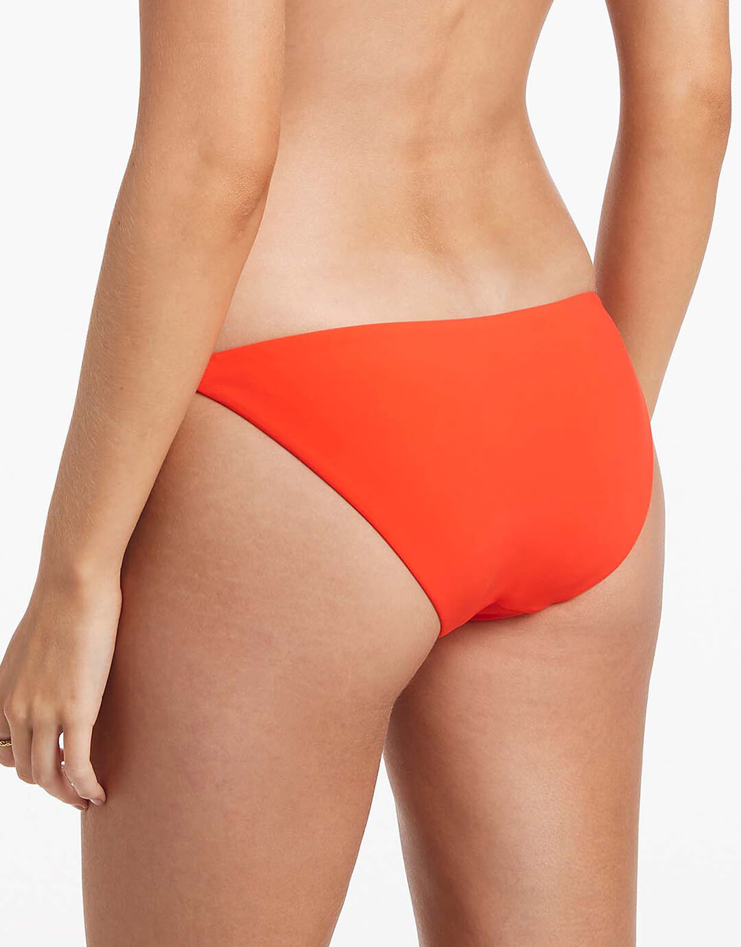Jetset Skinny Side Hipster Bikini Pant - Fiamma Red - Simply Beach UK