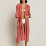 Jetset Maxi Shirt Dress - Sienna - Simply Beach UK