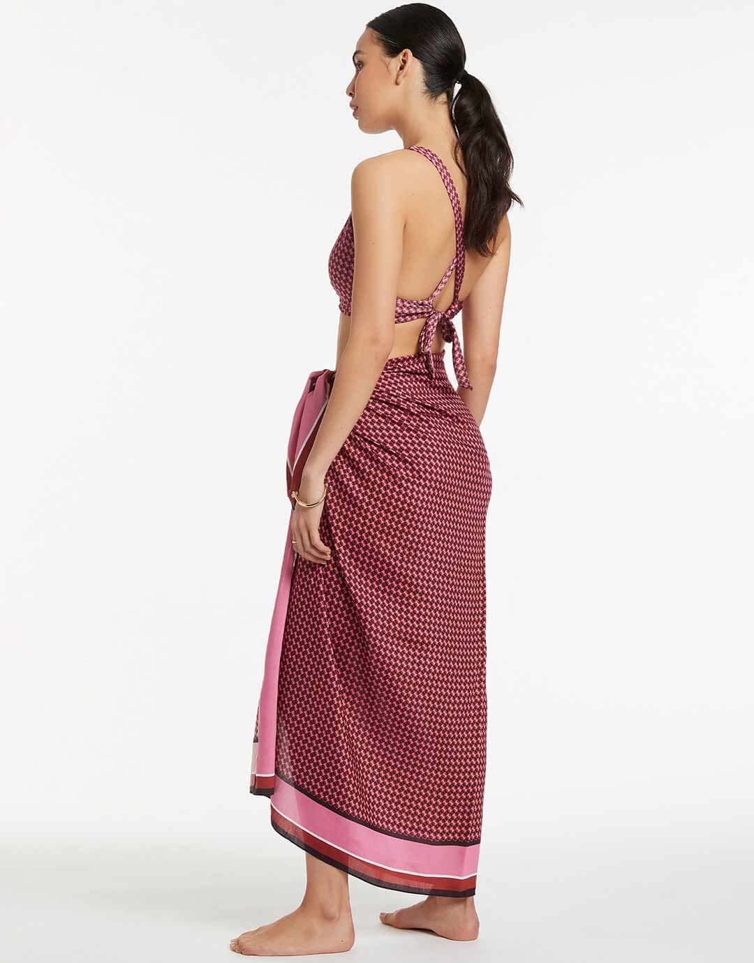 Lalita Sarong - Orchid - Simply Beach UK