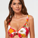 Lilia Underwire Bikini Top - Red - Simply Beach UK