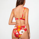 Lilia Maxi Bikini Pant - Red - Simply Beach UK