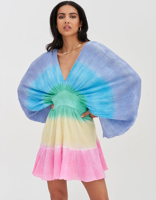 Mini Crinkle Clara Dress - Brights - Simply Beach UK