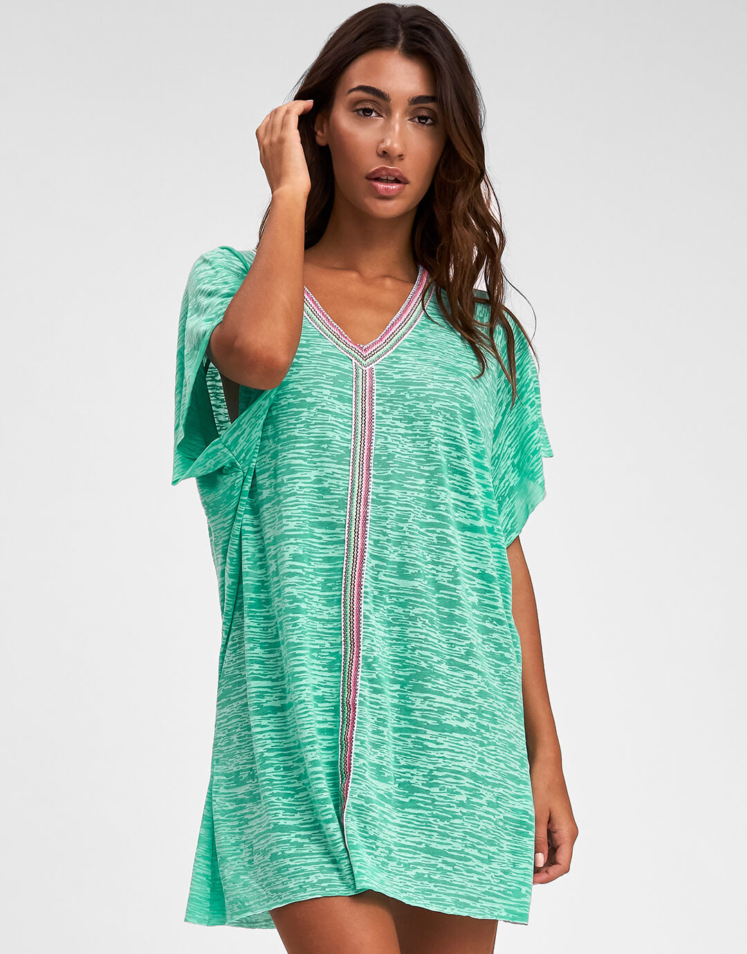 Mini Abaya Dress - Mint - Simply Beach UK