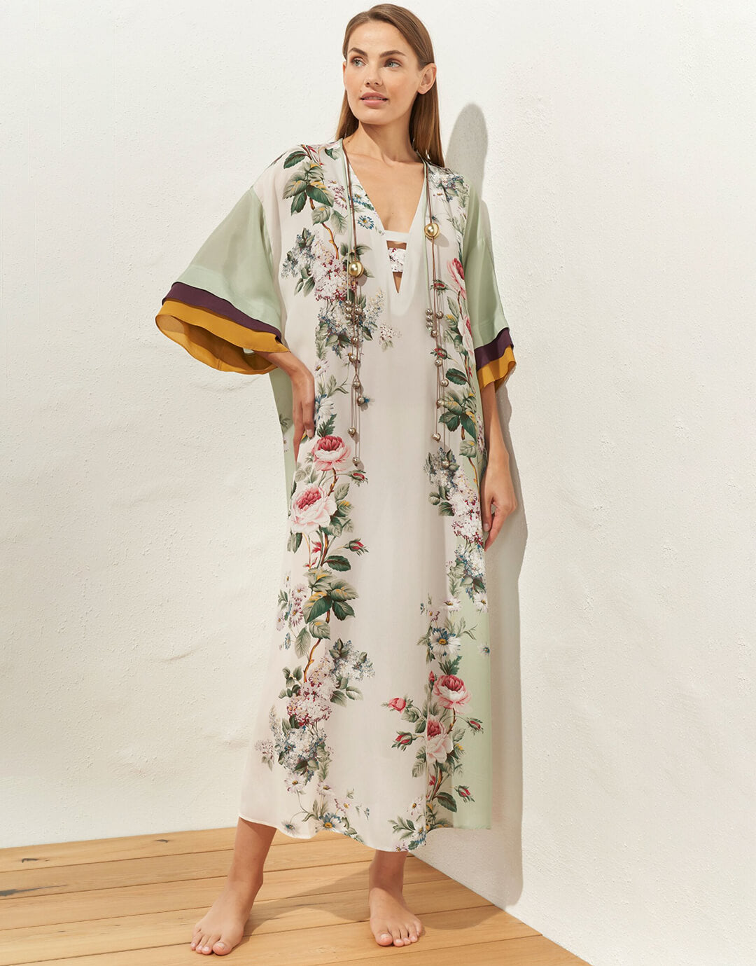 Liaison Kaftan - Silver Rose - Simply Beach UK