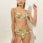 Mimosa Bikini Pant - White Summer - Simply Beach UK