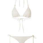 Melissa Odabash Cancun Classic Triangle Bikini Top - Hexagon