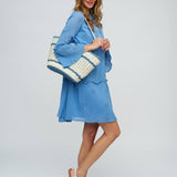 Mercedes Kaftan - Blue - Simply Beach UK
