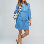 Mercedes Kaftan - Blue - Simply Beach UK