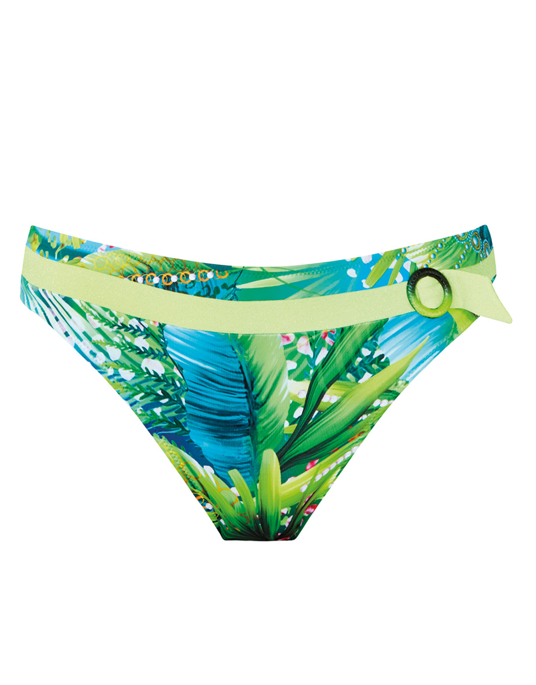 Nuria Ferrer Jungle Bikini Pant - Green