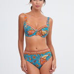 Ornela Underwired Bikini Top - Mutli - Simply Beach UK