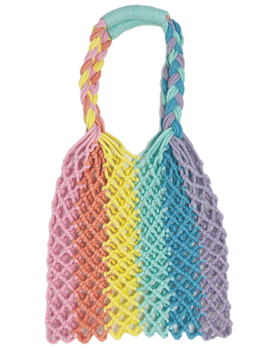 Macrame Knitted Tote Bag - Simply Beach UK