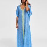 Pitusa Inca Abaya Dress - Blue