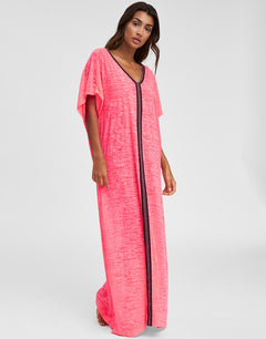 Inca Abaya Dress - Hot Pink - Simply Beach UK