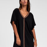 Mini Abaya Dress - Black - Simply Beach UK