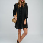 Reeva Shirt - Black - Simply Beach UK