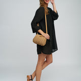 Reeva Shirt - Black - Simply Beach UK