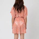 Pia Rossini Rhodes Kaftan - Coral