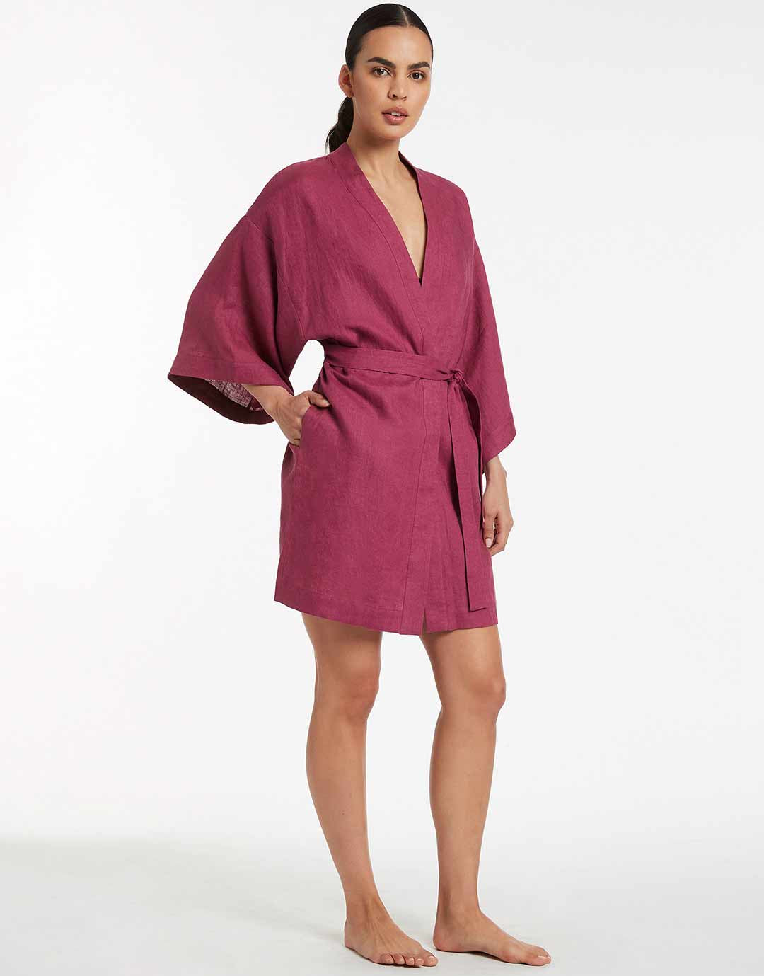 Jetset Beach Robe - Orchid - Simply Beach UK