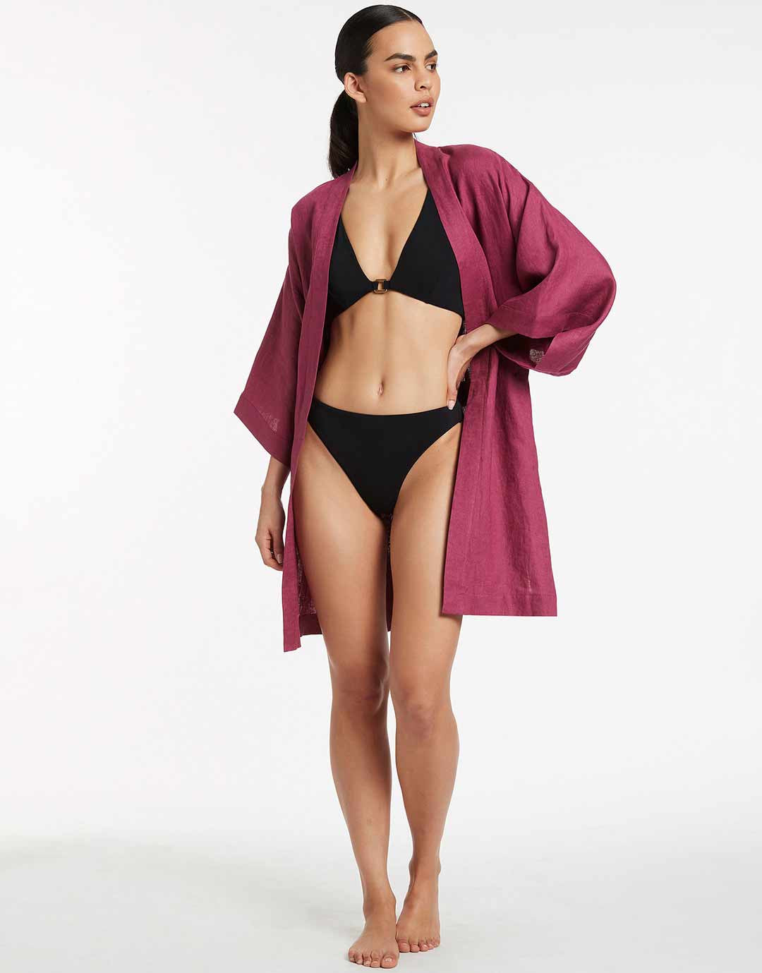 Jetset Beach Robe - Orchid - Simply Beach UK