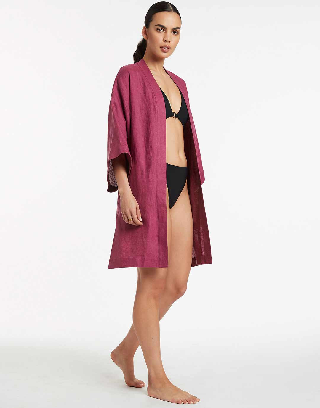 Jetset Beach Robe - Orchid - Simply Beach UK