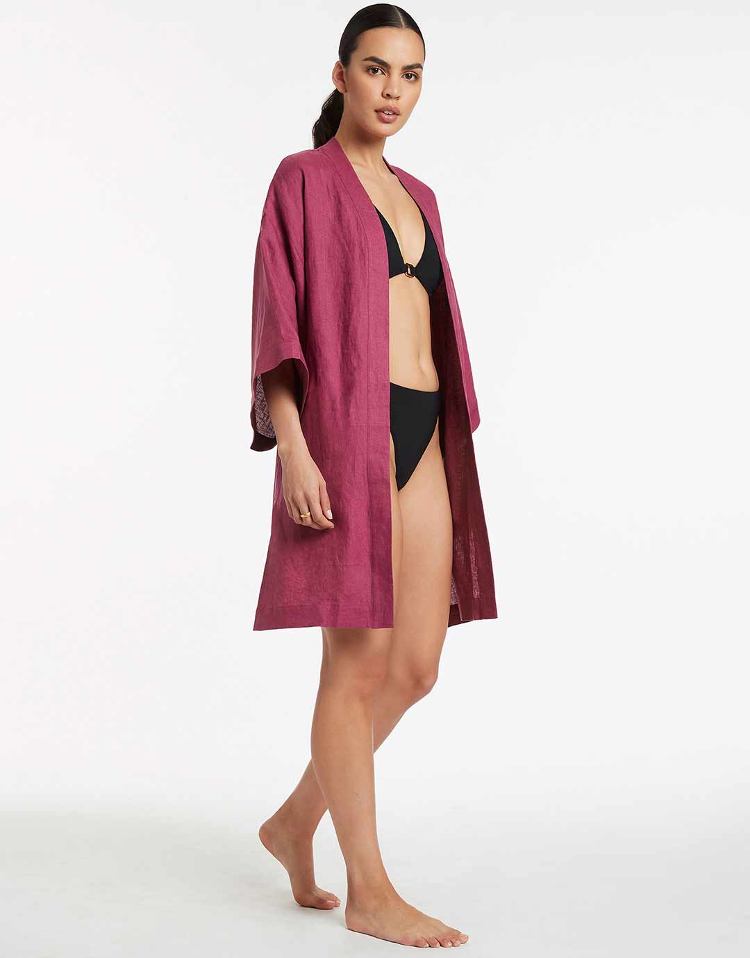 Jetset Beach Robe - Orchid - Simply Beach UK