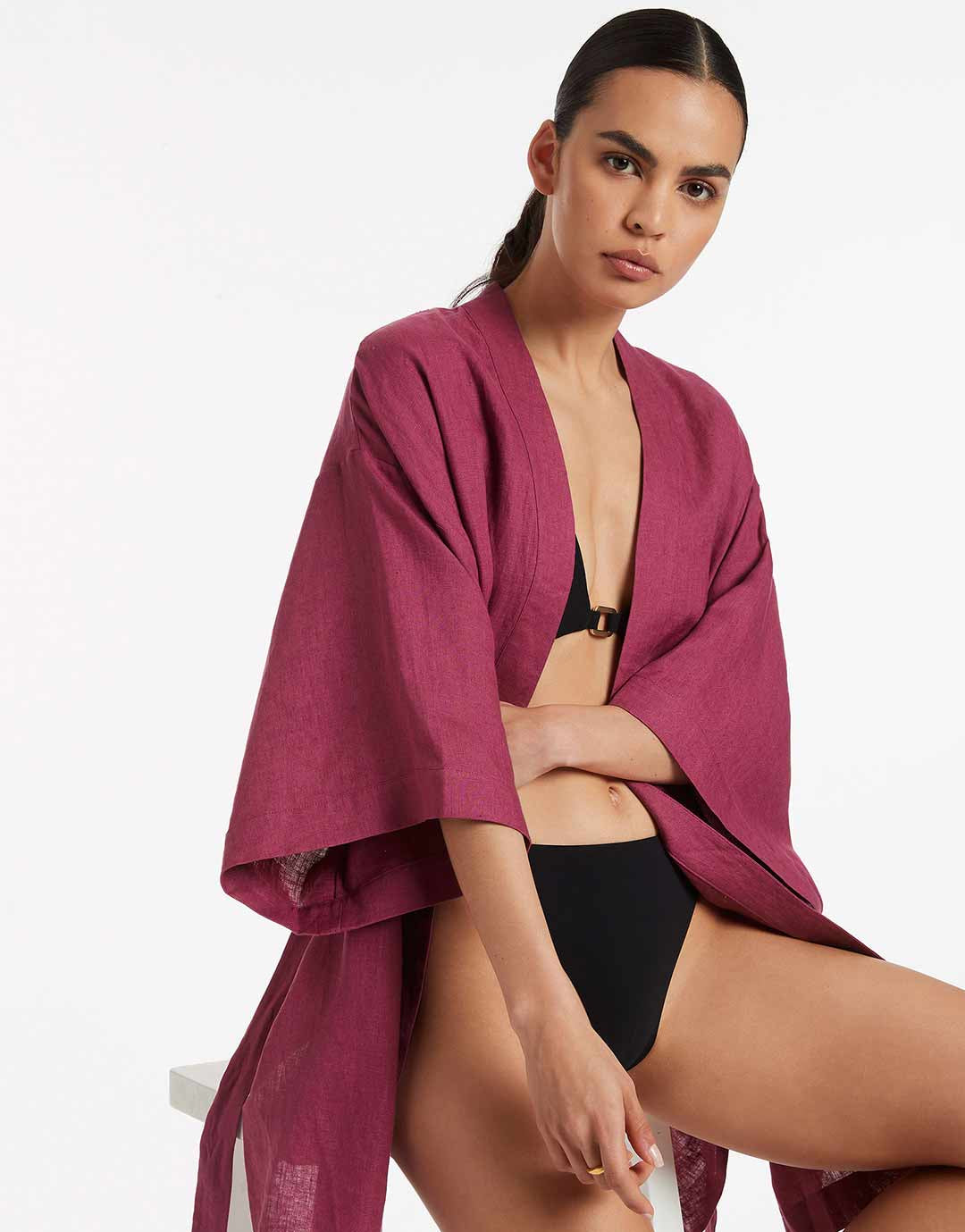 Jetset Beach Robe - Orchid - Simply Beach UK