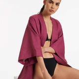 Jetset Beach Robe - Orchid - Simply Beach UK