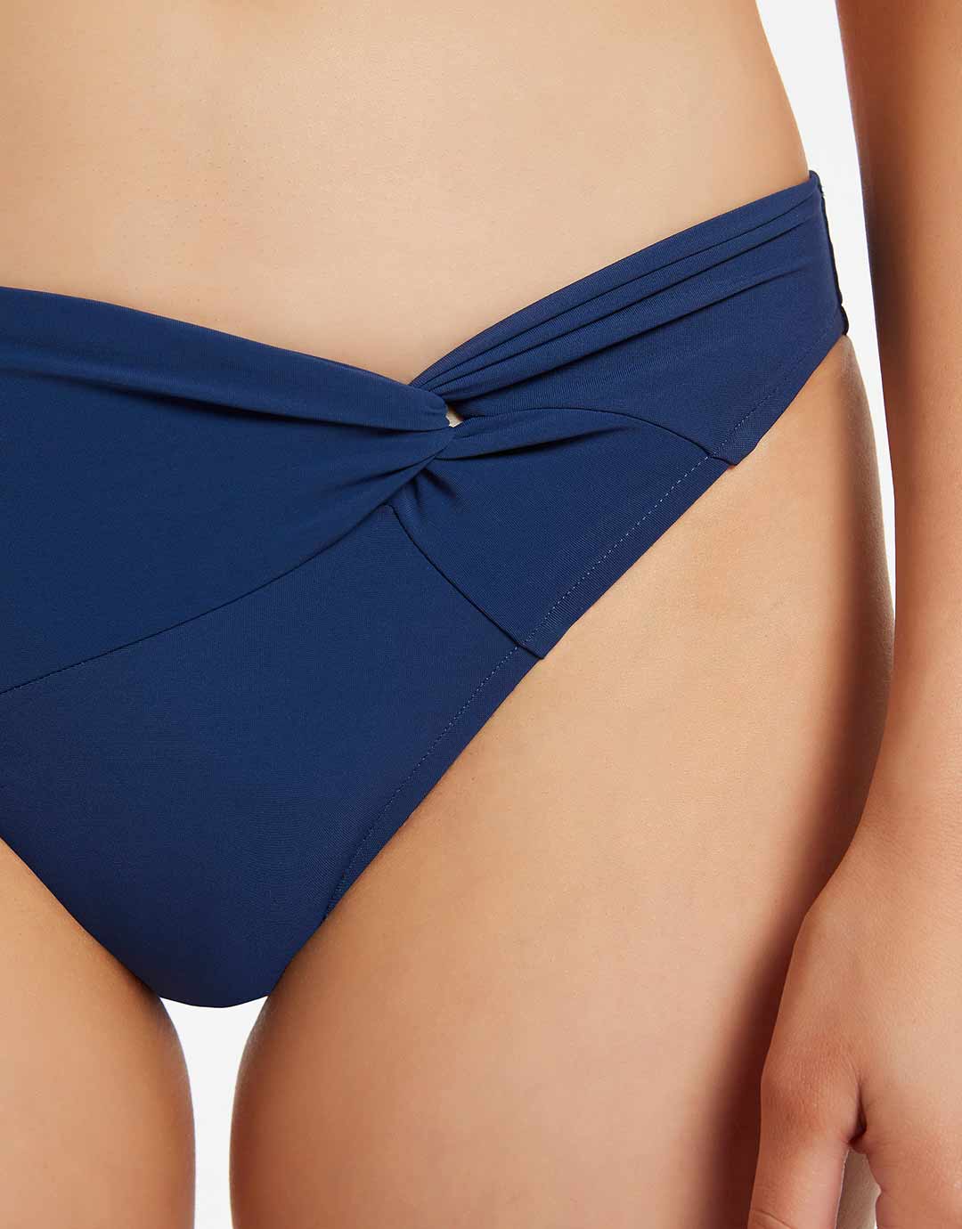 Jetset Twist Front Bikini Pant - Pacific Blue - Simply Beach UK