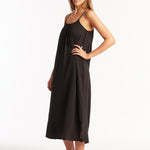 Sunset Sun Dress - Black - Simply Beach UK