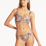 Parkland Regular Cheeky Bikini Pant - Khaki - Simply Beach UK