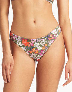 Parkland Regular Cheeky Bikini Pant - Khaki - Simply Beach UK
