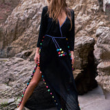 Santorini Dress - Black - Simply Beach UK