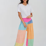 Sequin Aladin Pants - Pastels - Simply Beach UK