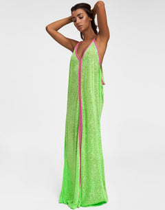 Inca Sundress - Lime - Simply Beach UK