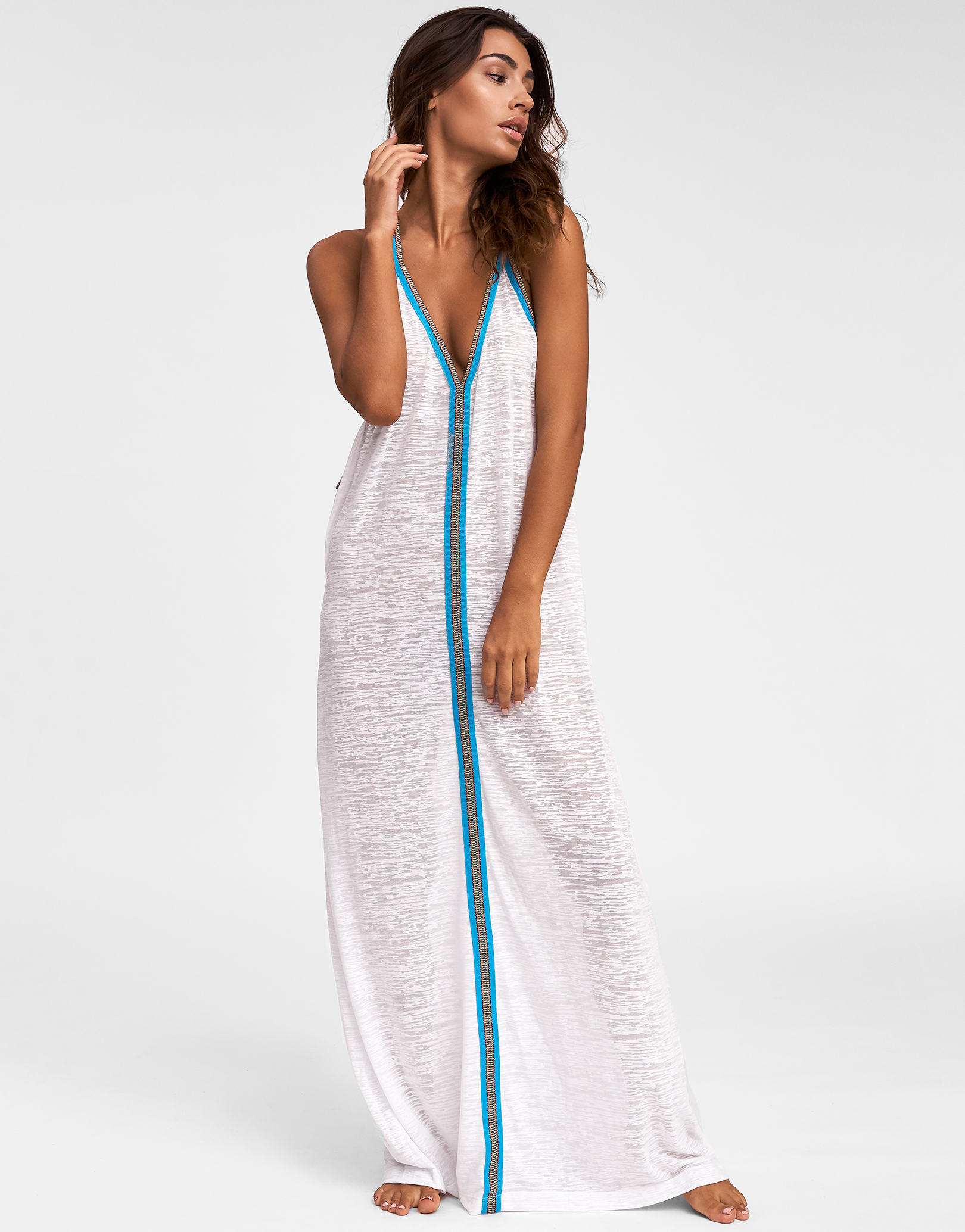 Pitusa Inca Sundress White