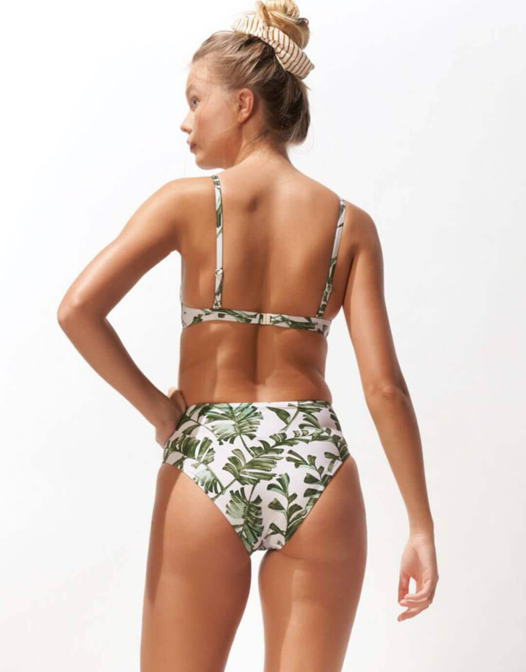 Summer Duo Underwired Bikini Top - Leafy Breeze - Simply Beach UK