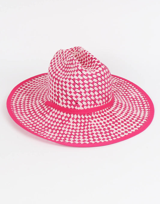 Wyatt Hat - Pink - Simply Beach UK