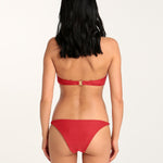 Jets Disposition Bandeau Top - Ruby