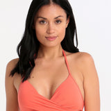 Jets Jetset Crossover Top - Coral