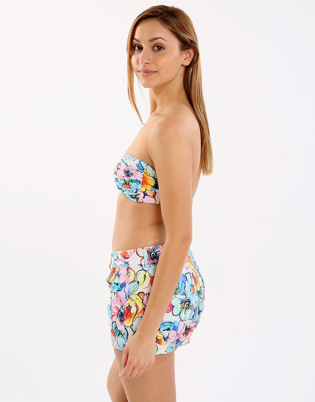 Roidal Spring Flower Gabina Shorts - Floral